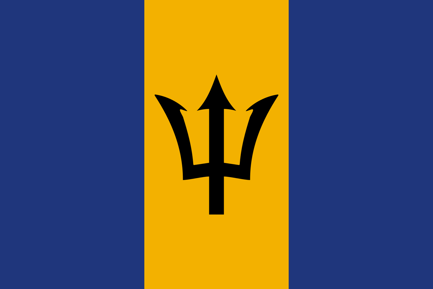 Drapeau de la Barbade