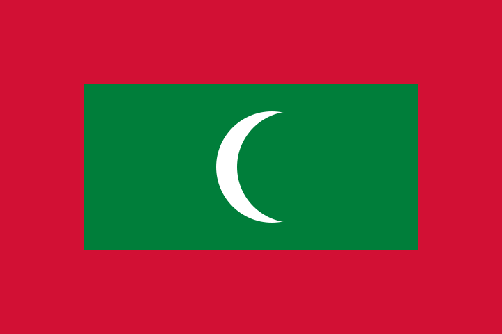 Drapeau des Maldives