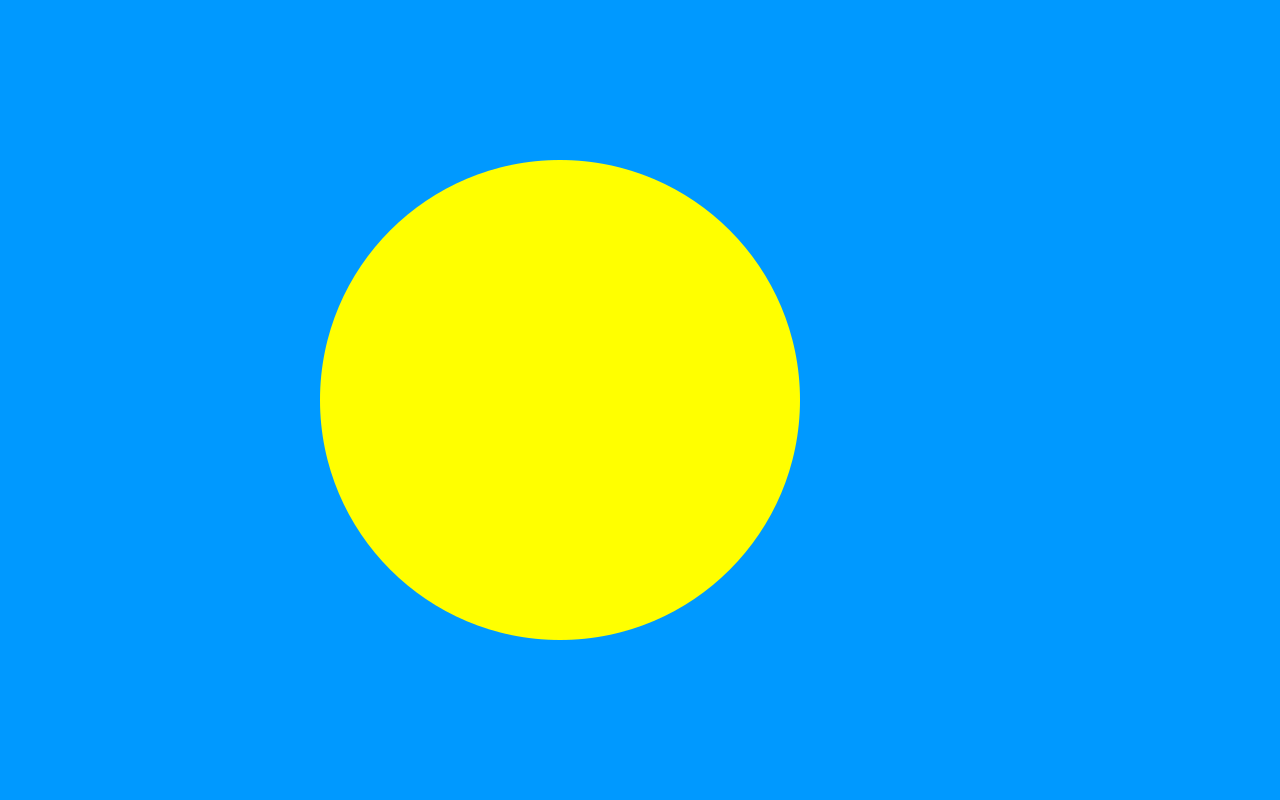 Drapeau des Palaos