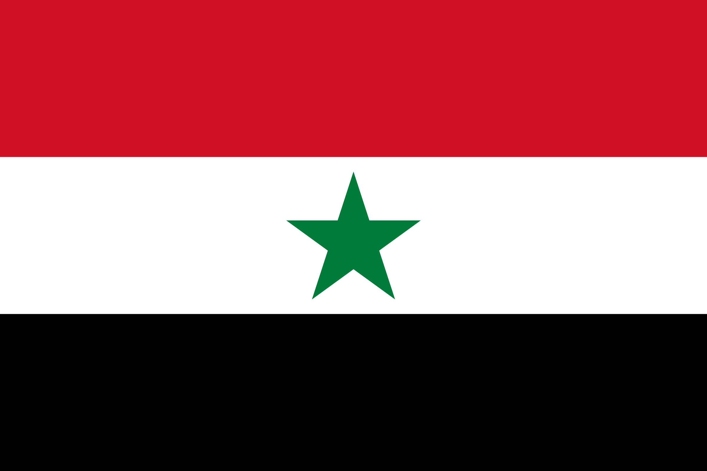Drapeau du Yémen du Nord
