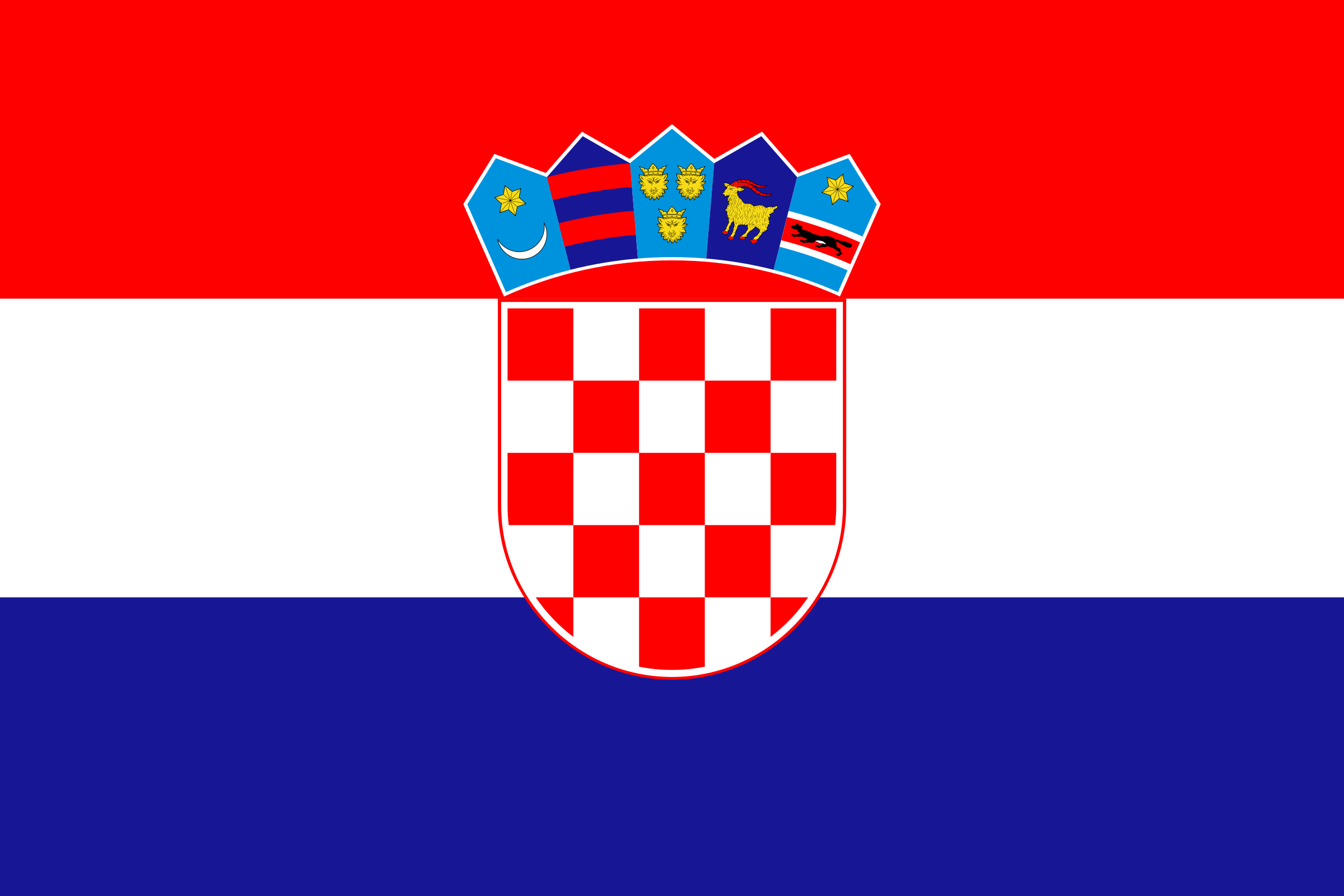 Drapeau croatie