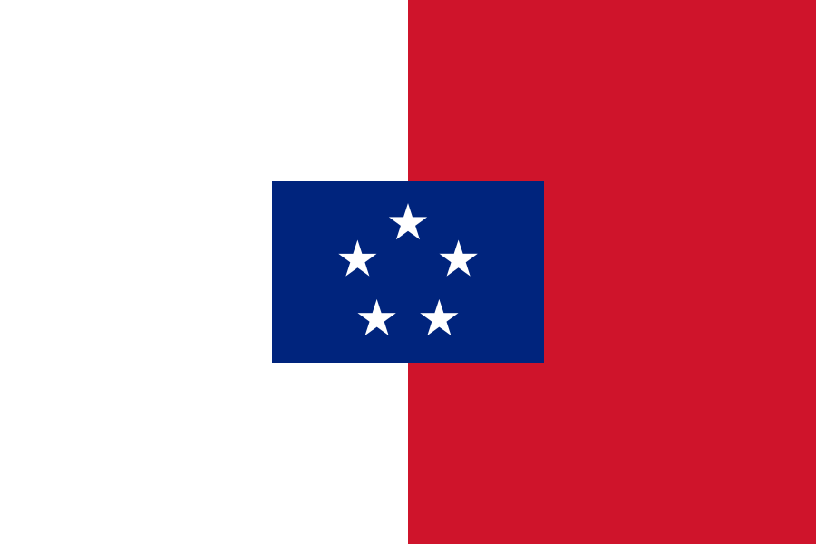 Drapeau attribué à Franceville