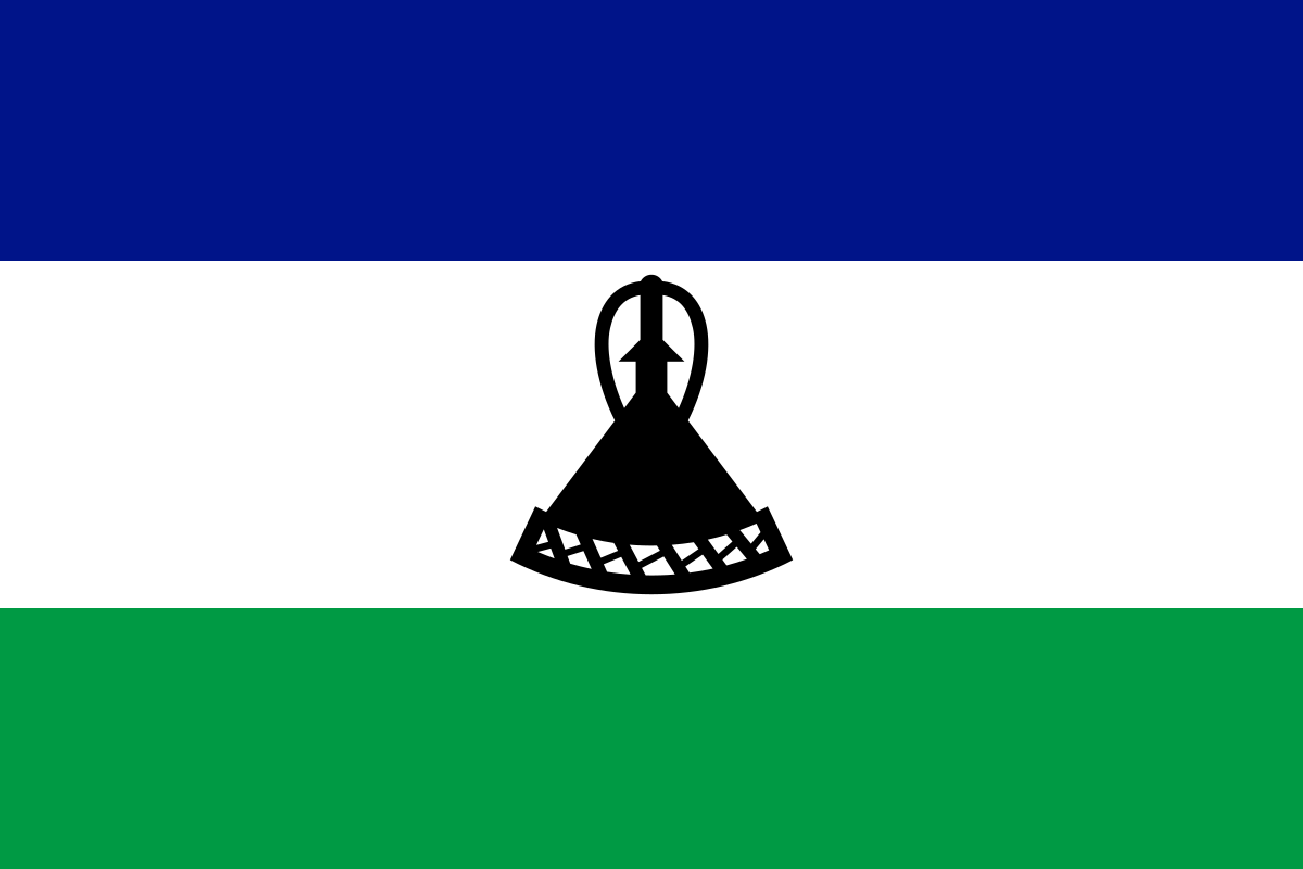 Drapeau lesotho