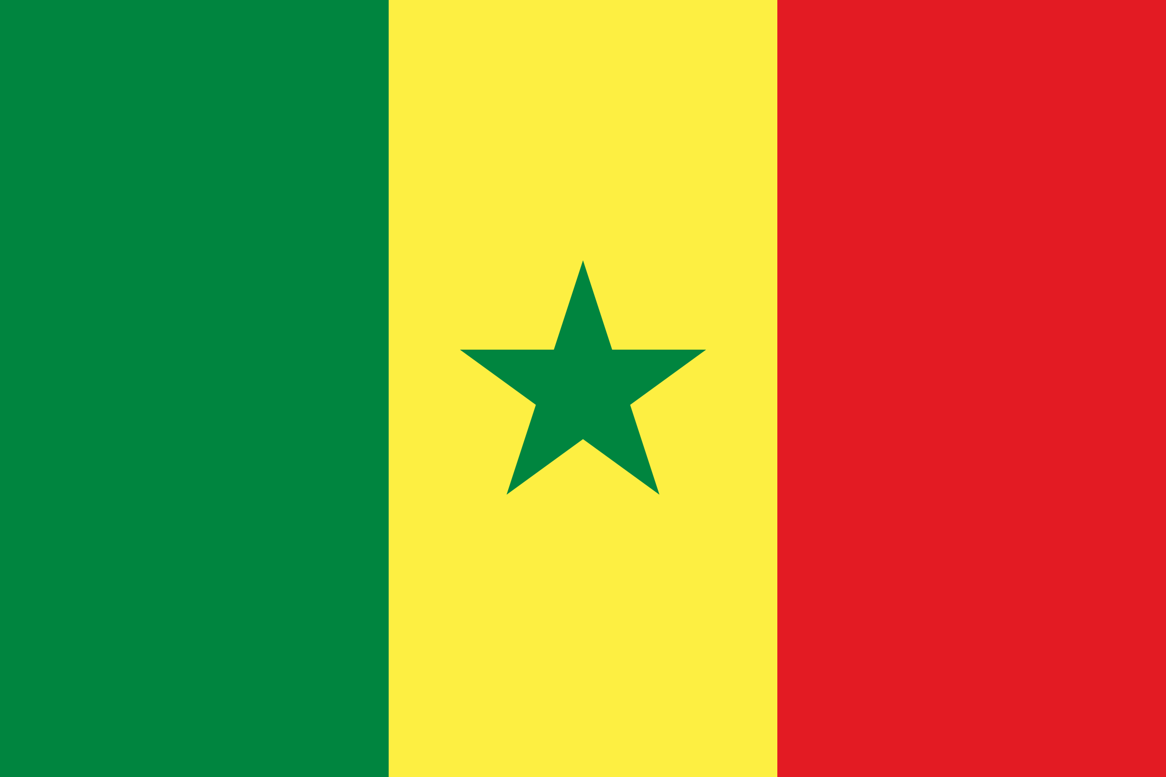 Drapeau senegal