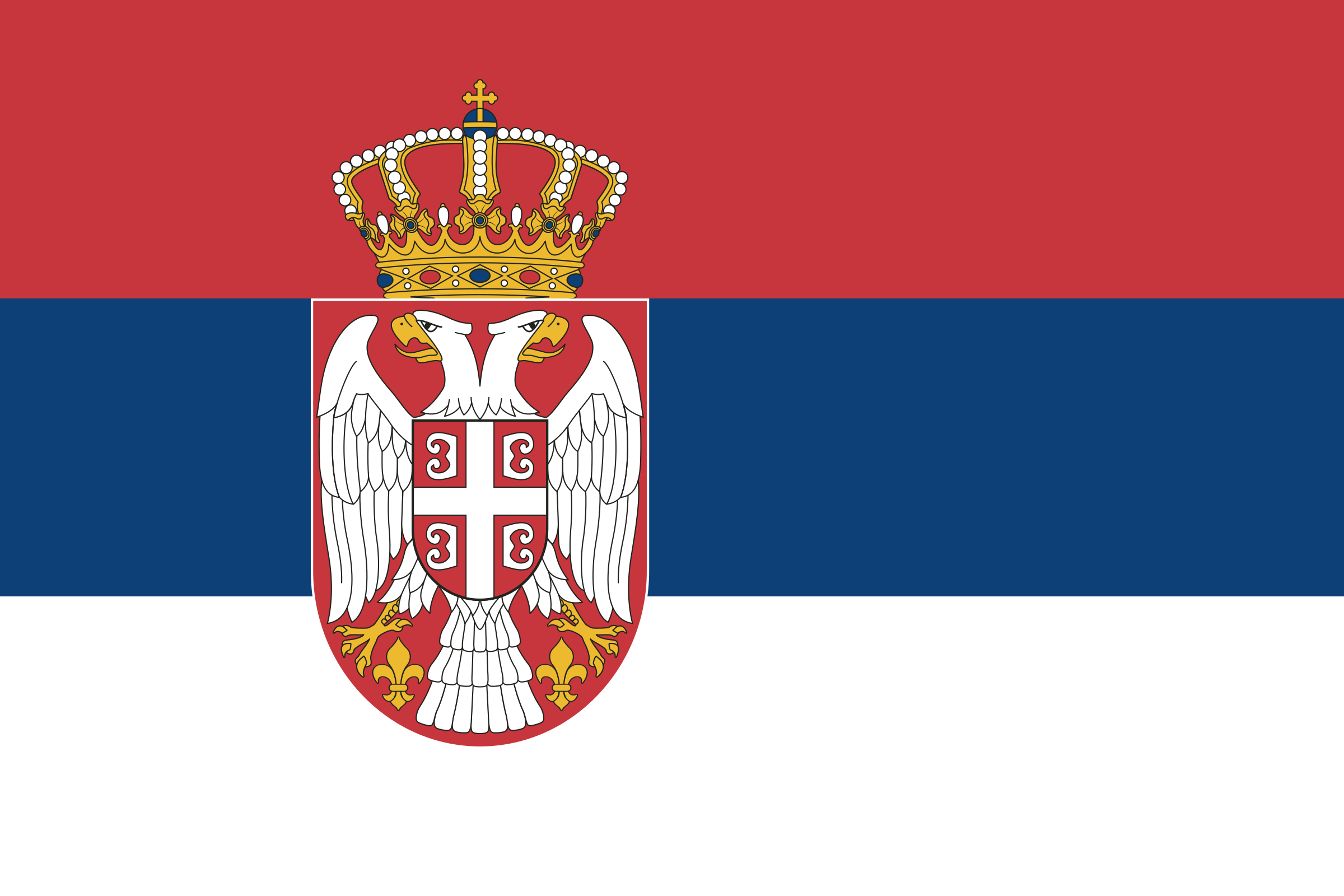 Drapeau serbie