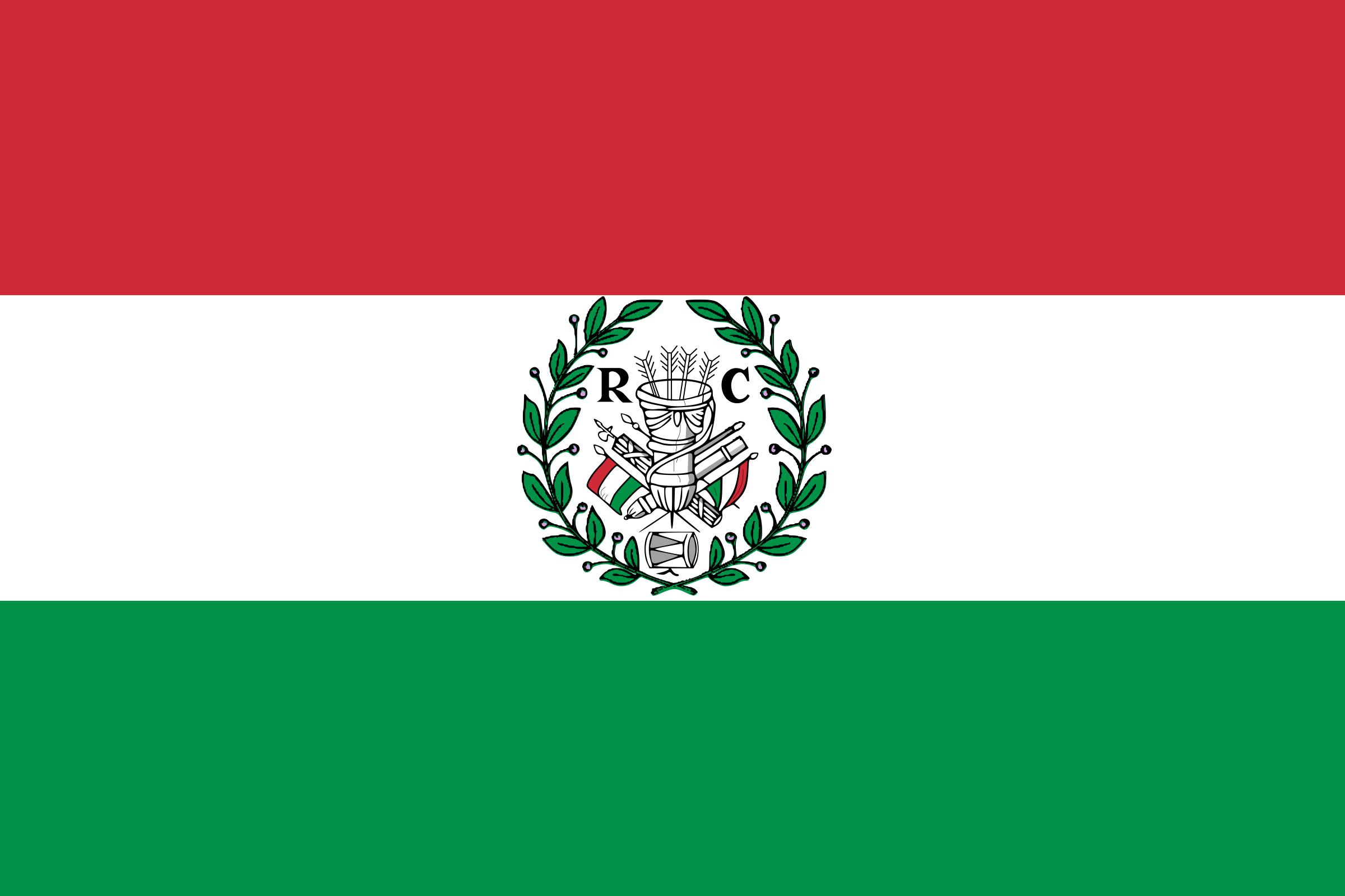 Drapeau de la République cispadane