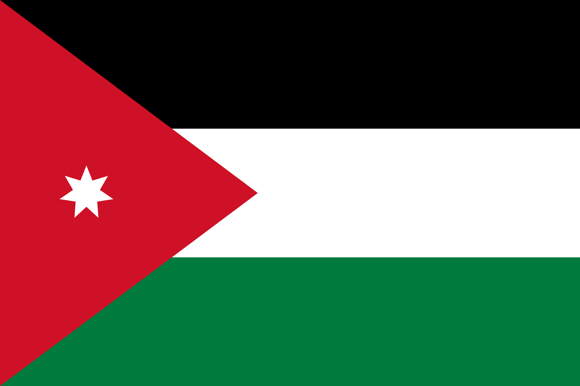 Drapeau de l'Émirat de Transjordanie