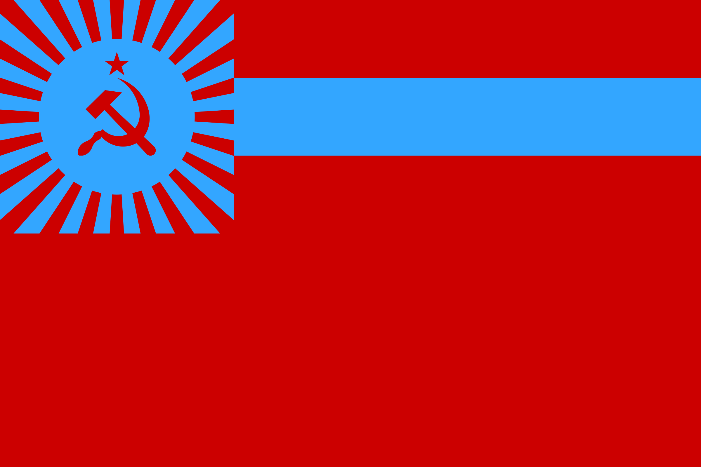 Drapeau de la RSS de Géorgie