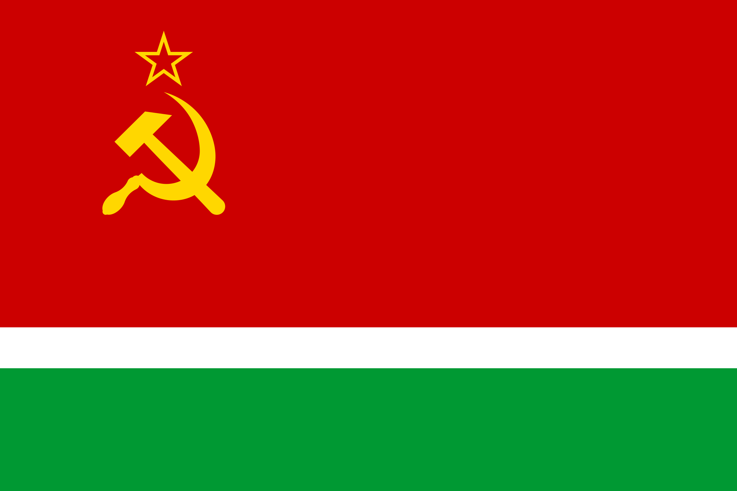 Drapeau de la RSS de Lituanie