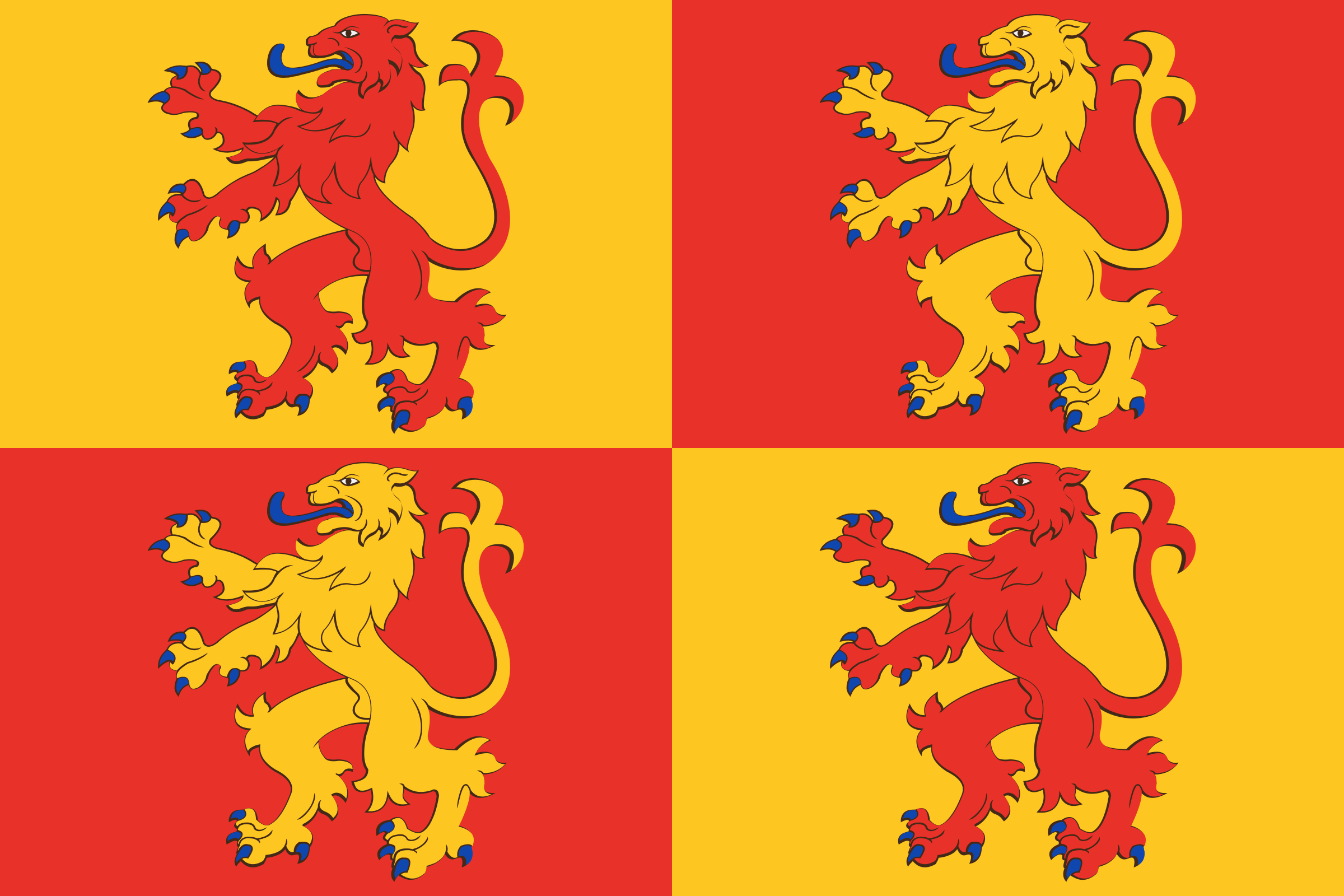 Bannière d'Owain Glyndŵr