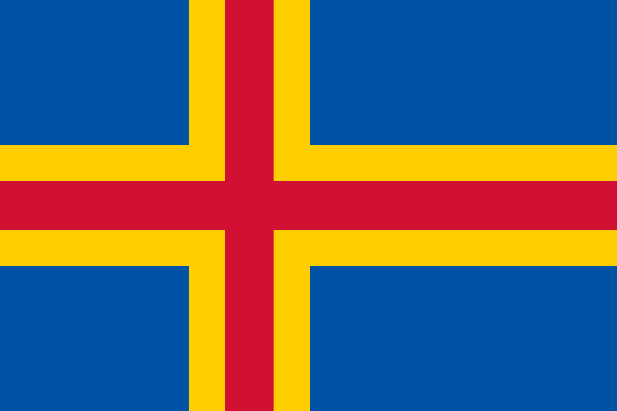 Drapeau de Åland