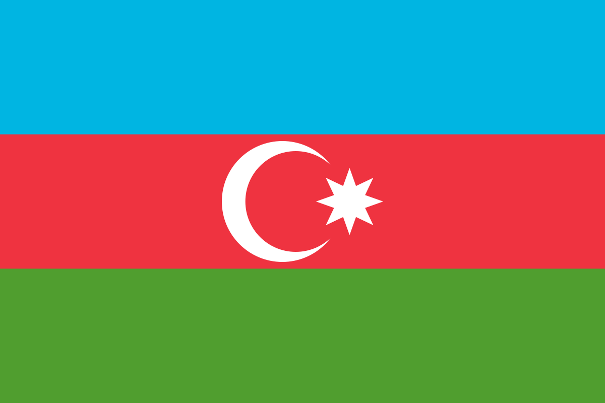 Drapeau de Azerbaïdjan