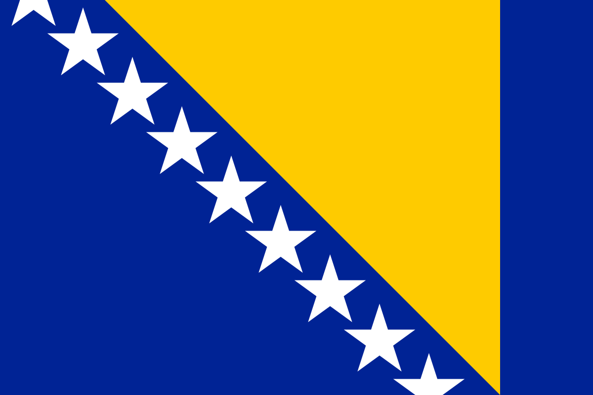 Drapeau de Bosnie-Herzégovine