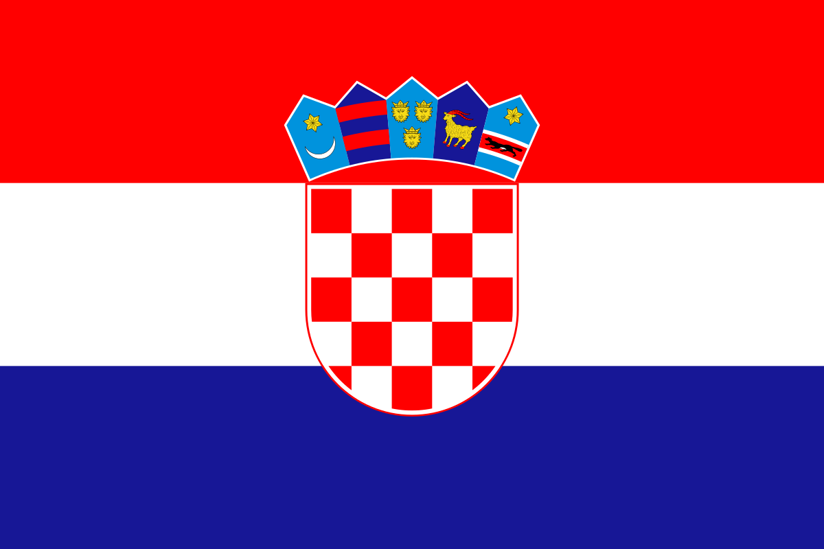 Drapeau de Croatie