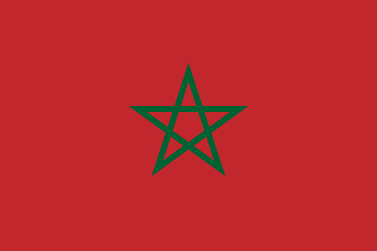 Drapeau de Maroc