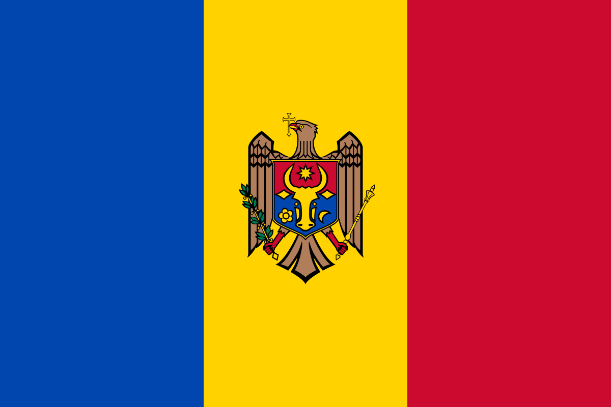 Drapeau de Moldavie
