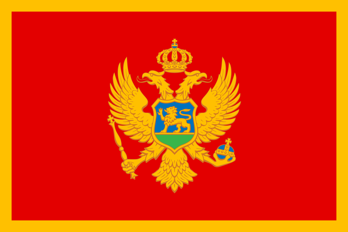 Drapeau de Monténégro