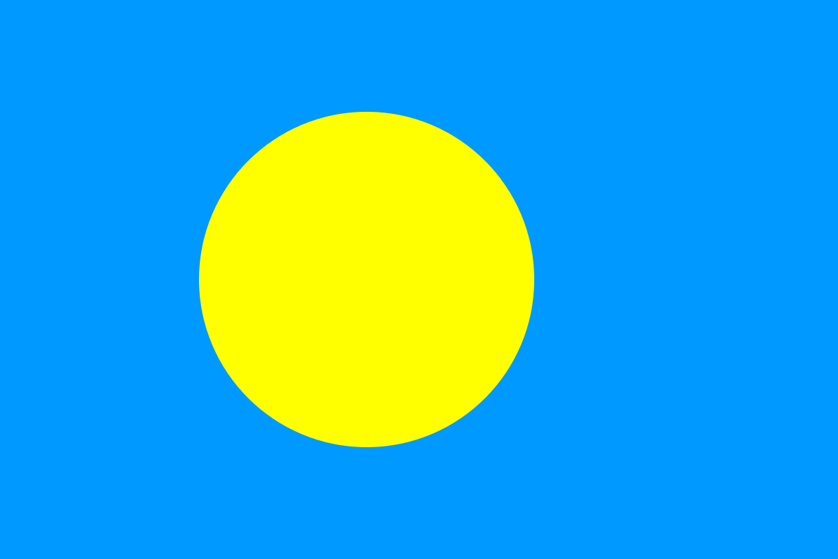 Drapeau de Palaos