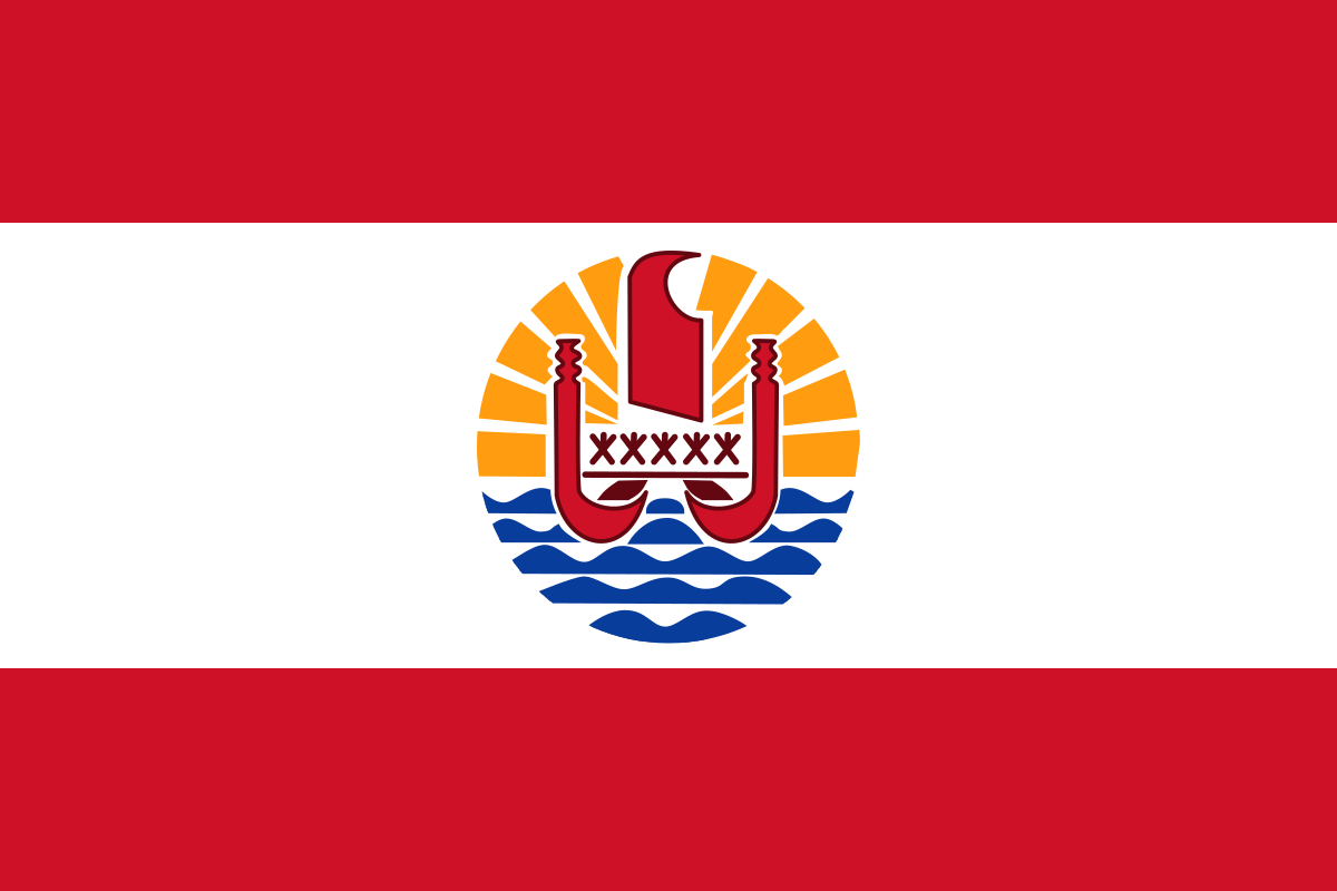 Drapeau de Polynésie française