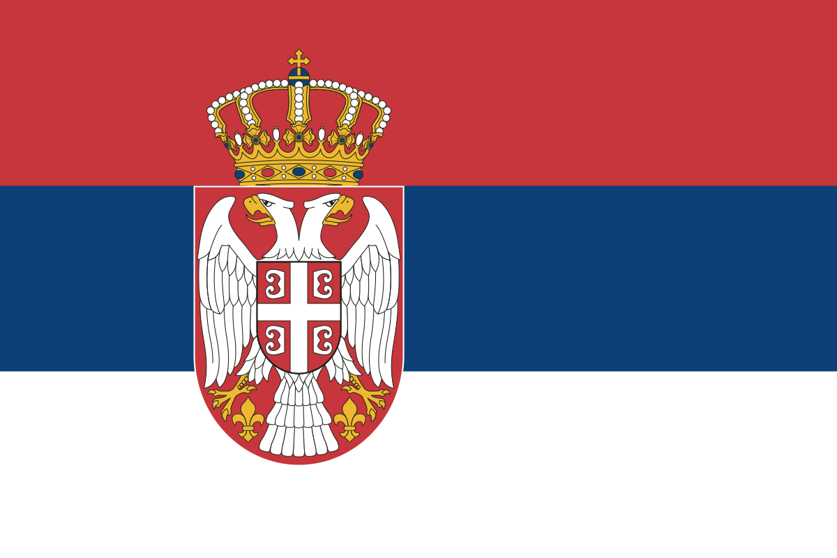 Drapeau de Serbie