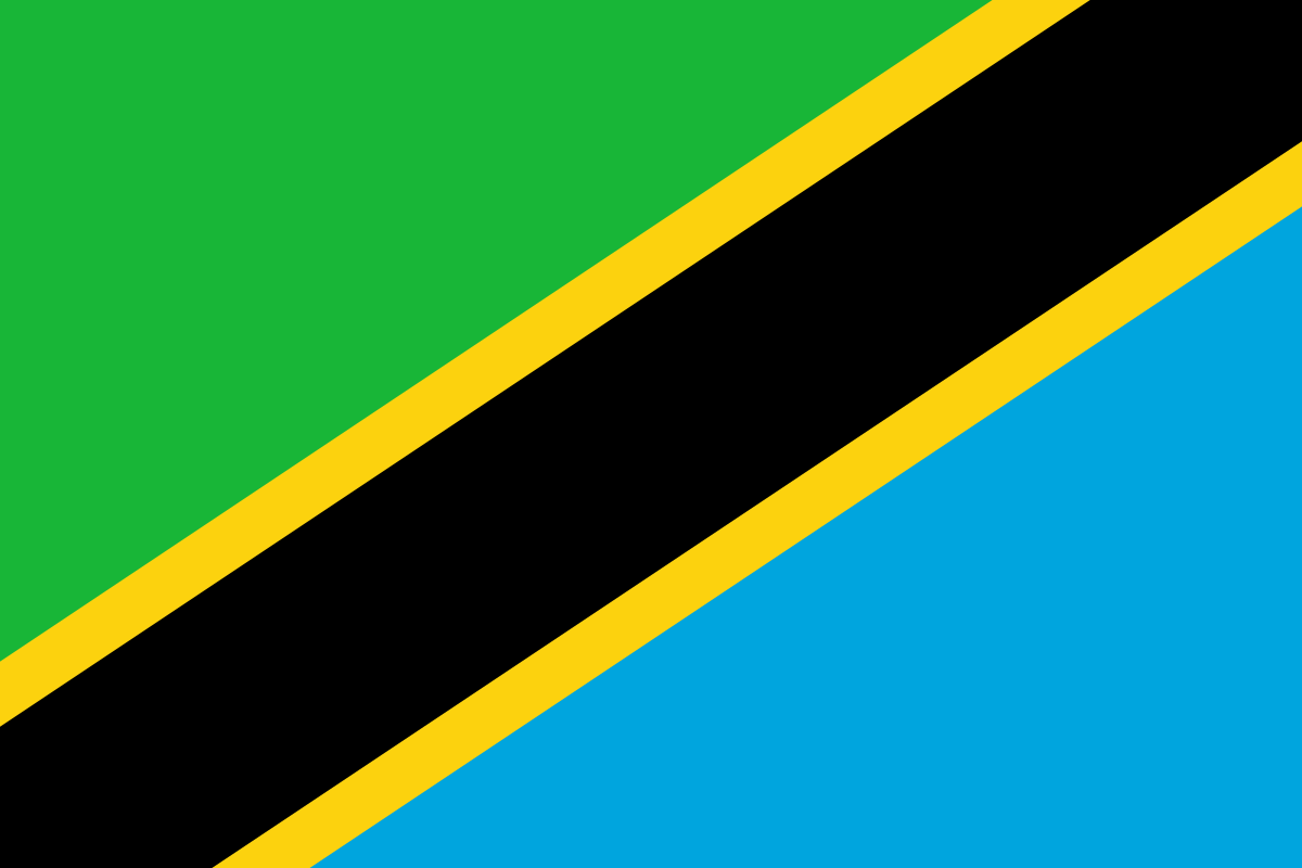 Drapeau de Tanzanie